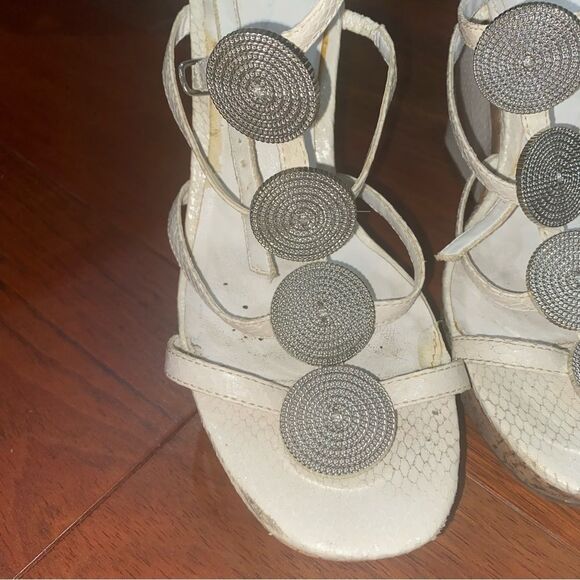 vintage Bakers platform wedge shoes-size 8 - Picture 3 of 7